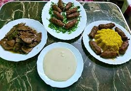 طبق كفتة باللية