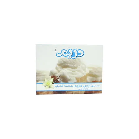 مسحوق ايس كريم بالفانيليا80جم*12