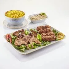 وجبة ميكس (2 كفتة لحم و 2 كفتة فراخ)