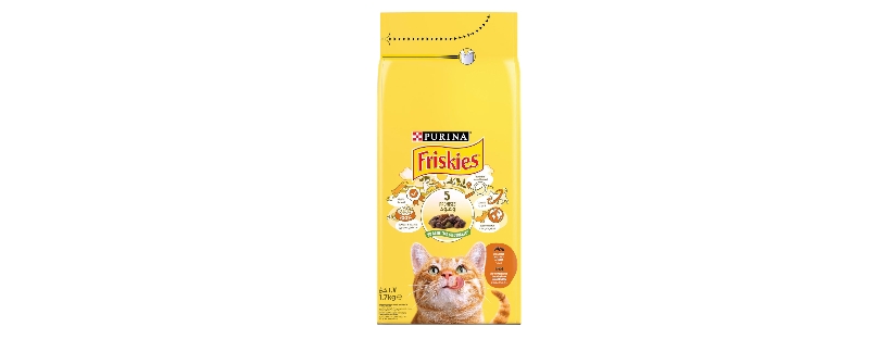 Purina Friskies with Beef, Chicken and Vegetables Cat Dry food 1.7Kg