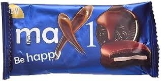 ماكس ون بسكويت بالشيكولاتة 25 ج