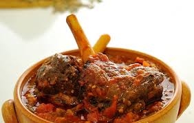 موزة ضاني طاجن بطاطس