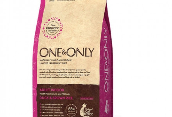 ONE&ONLY Duck & Rice Adult Indoor Dry Cat Food, Duck with Rice - 2 kg