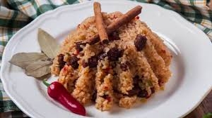 أرز بالسجق