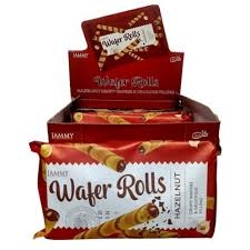 ويفر رولز 150 جم بندق