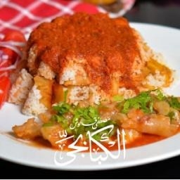 طاجن فتة كوارع