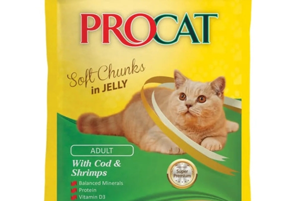 Procat With Cod & Shrimps In Jelly Adult Cat 100 g