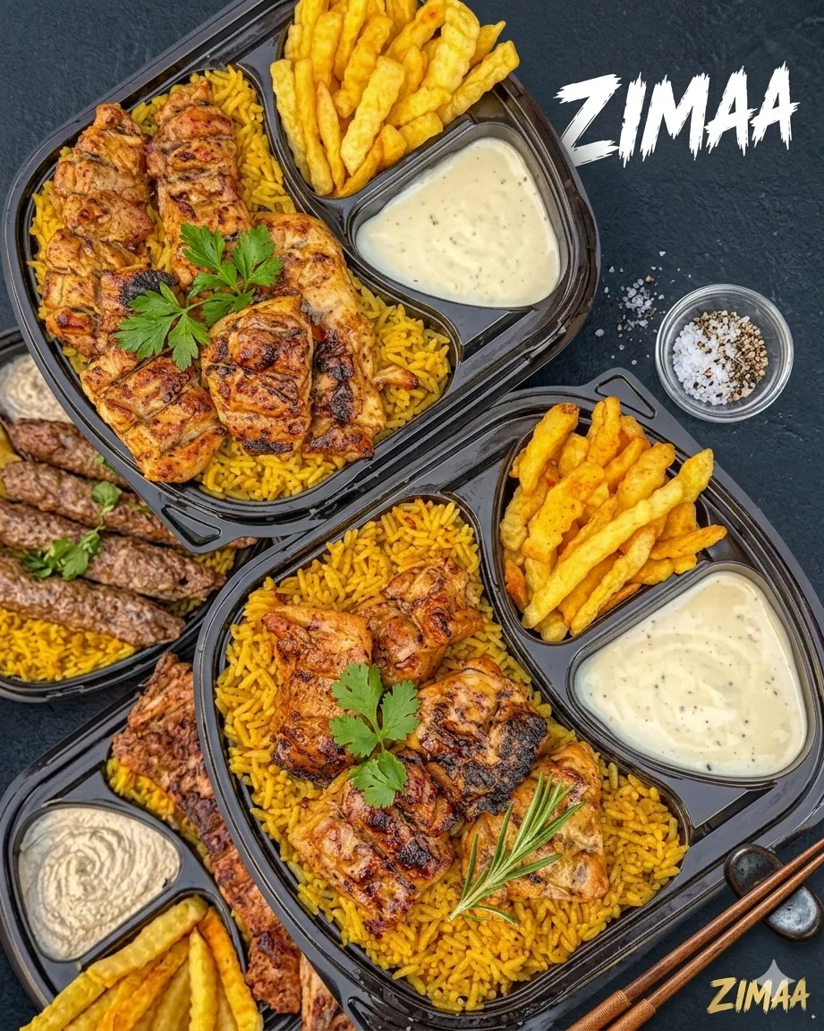 ريزو و فراخ جريل مدخن 😋🍗