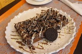 وافل نوتيلا اوريو