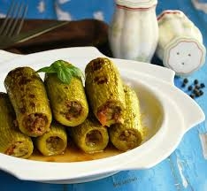 طبق محشي كوسة