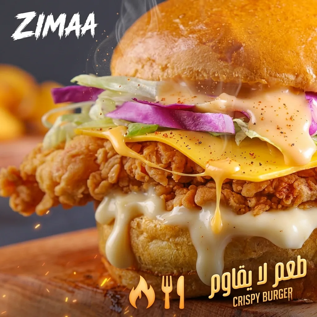 كريسبي برجر 🔥🍗
