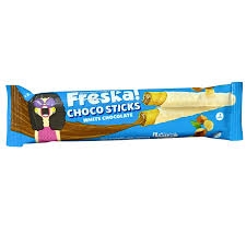 فرسكا شوكو ستكس مغطى 2 قطعة شيكولاتة بيضاء