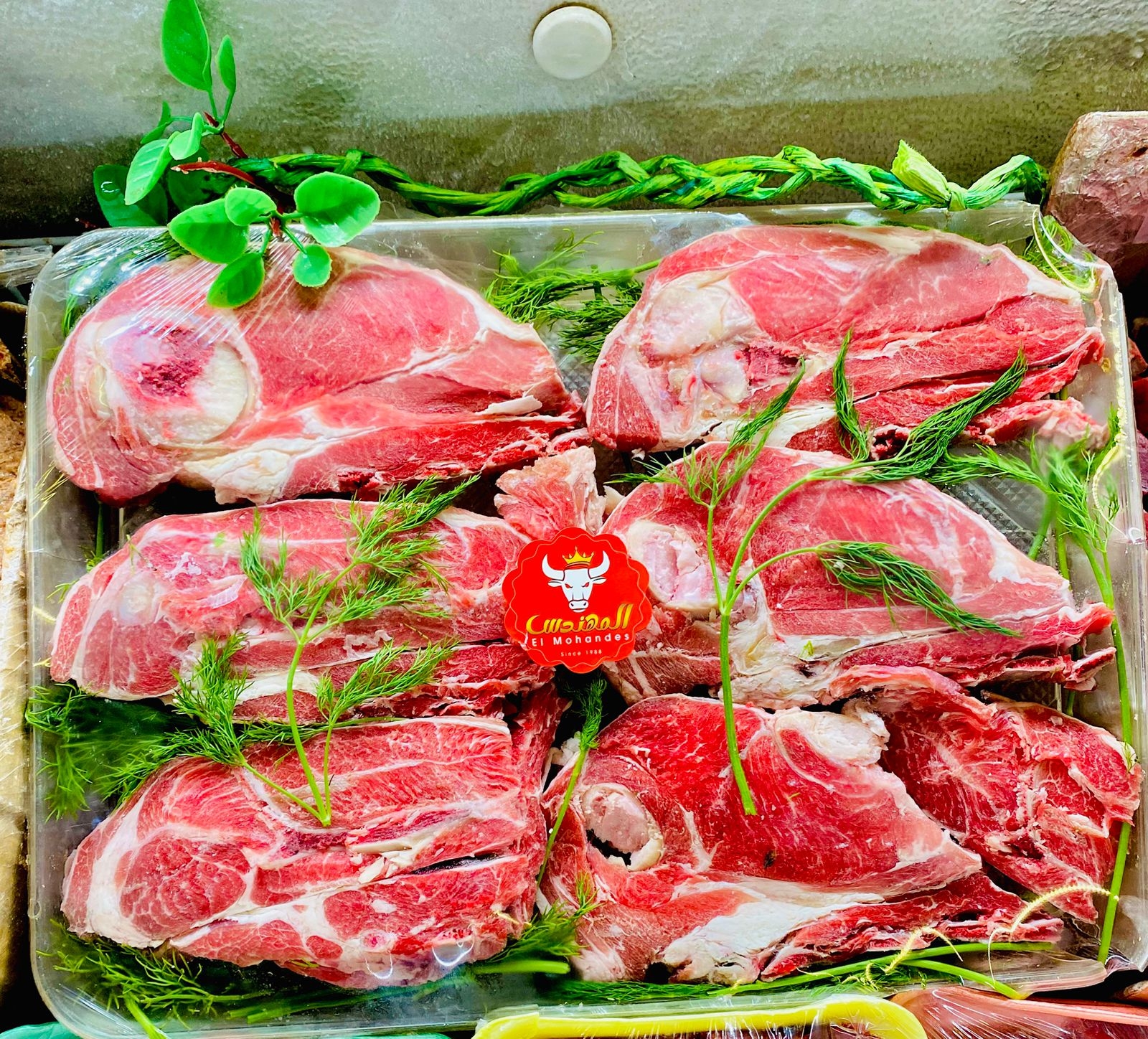 استيك لحمه ضاني بعظم