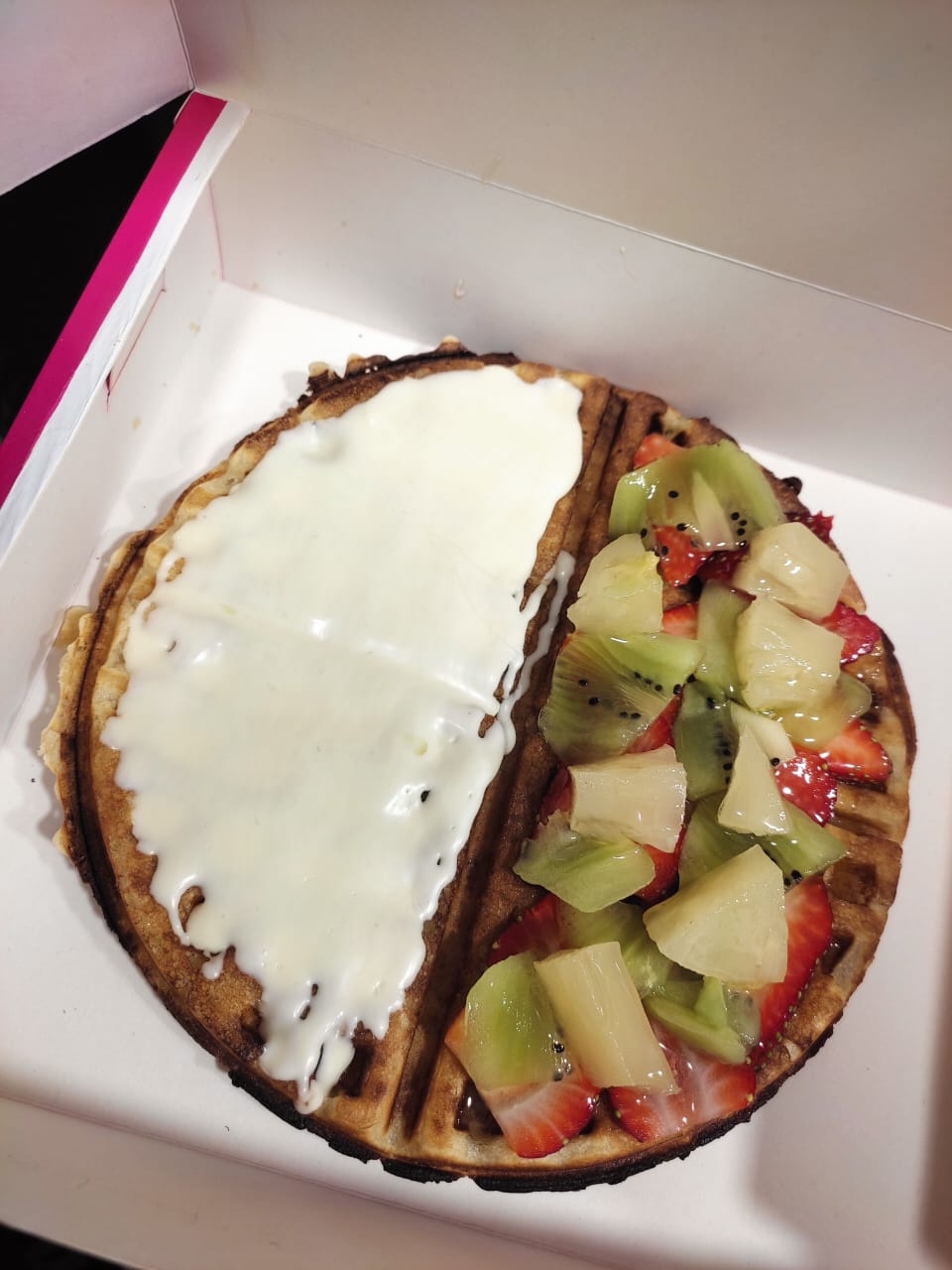 وافل وايت شوكليت