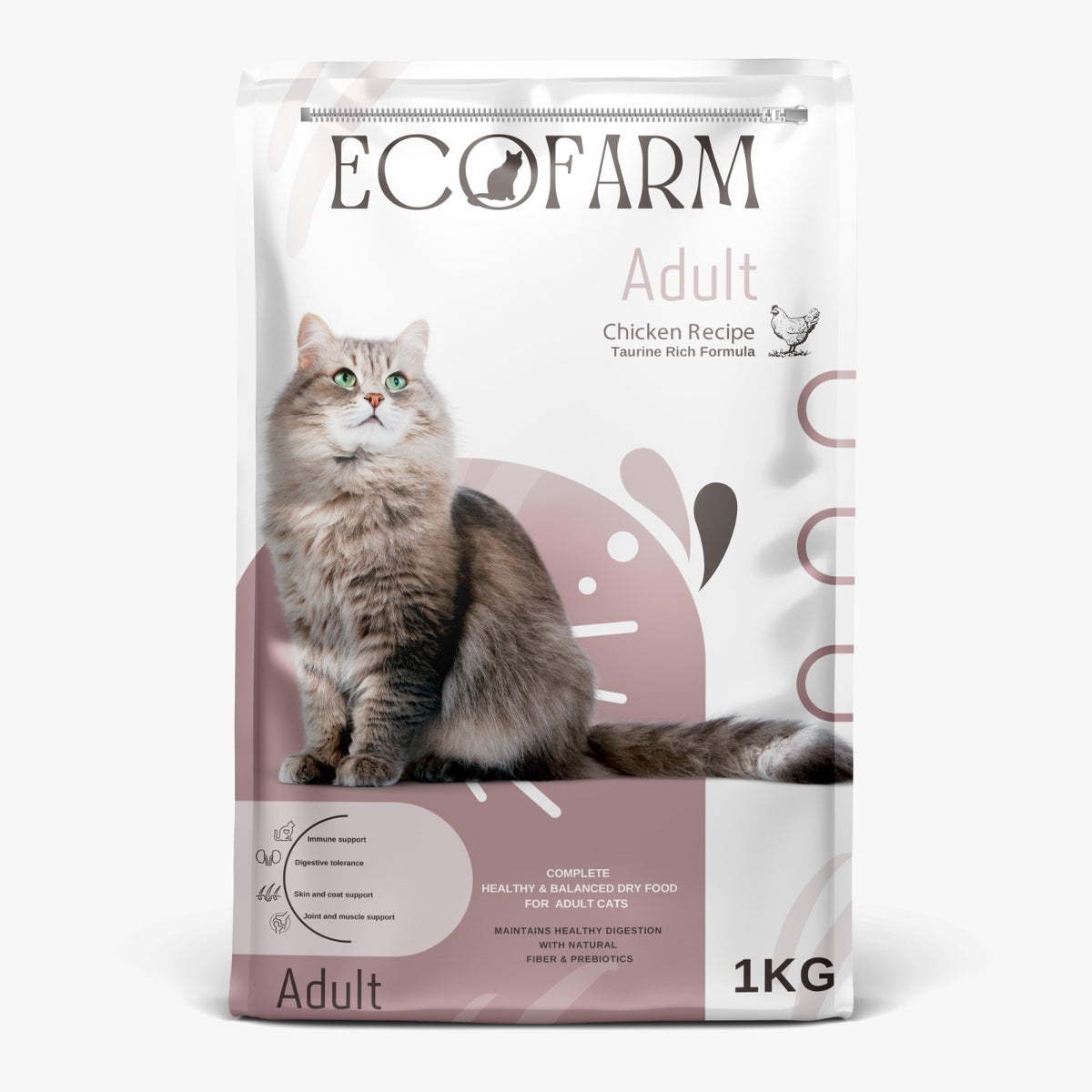ECO FARM Adult Cat Flood 1kg