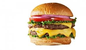 دبل برجر لحم