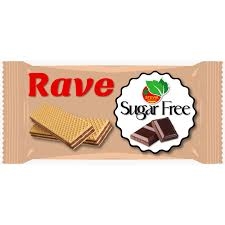 بسكوت ريف كريمة الشوكولاتة بدون سكر 8-قطع