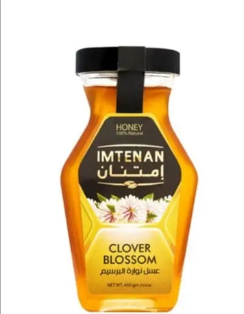 امتنان عسل نحل نوارة البرسيم سداسي 250 جم