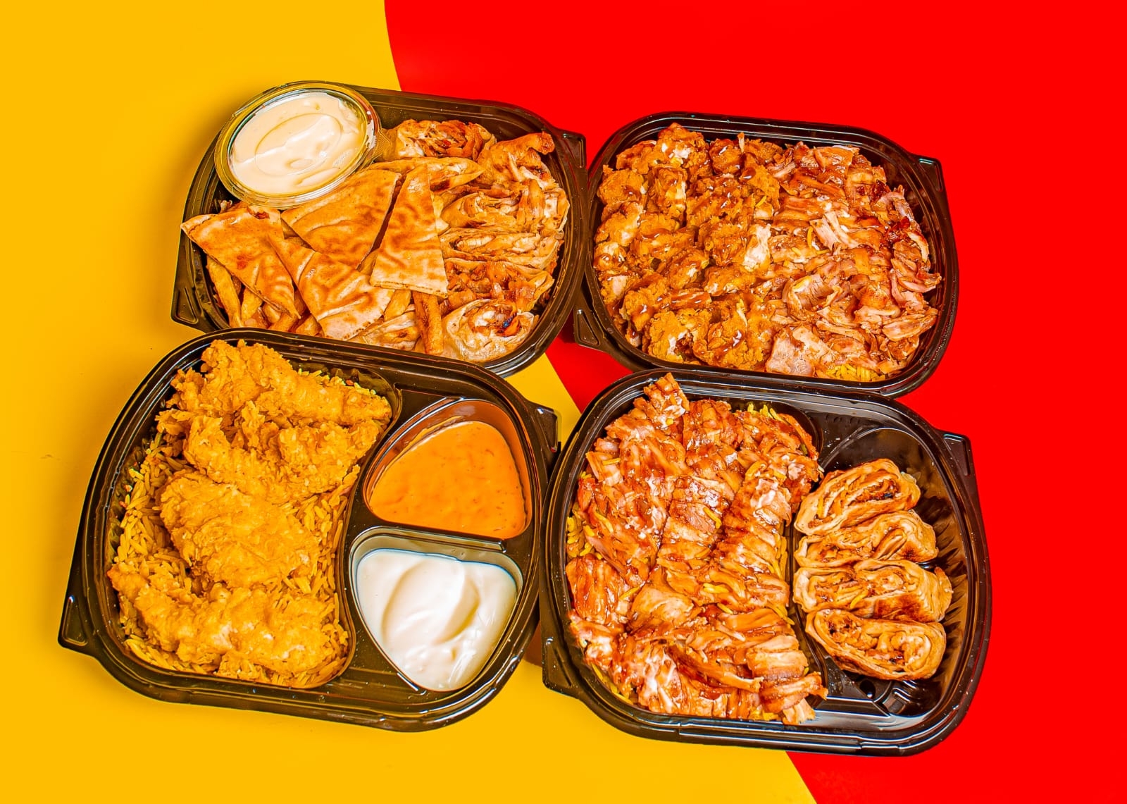 وجبه مسحب فراخ