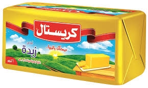 زبدة كريستال صفراء 1 ك