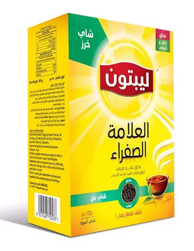 شاي ليبتون خرز 250جم*48