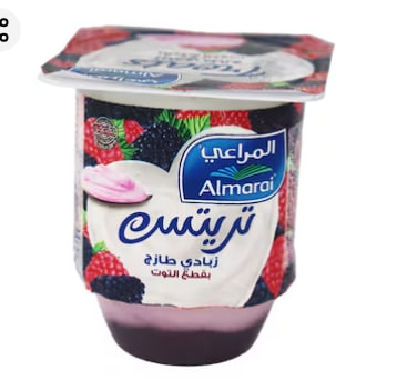 المراعى زبادى قطع 105 جم خصم 1ج توت