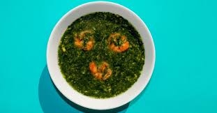 شوربة ملوخية جمبري