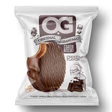 اوجي بسكويت مغطس بالشيكولاتة 10 ج