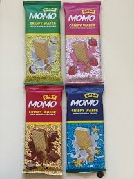 مومو بسكويت ويفر 4 قطع