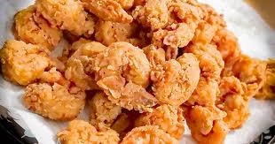 وجبة جمبري وسط