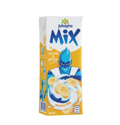 جهينه حليب مكس موز 200 مل