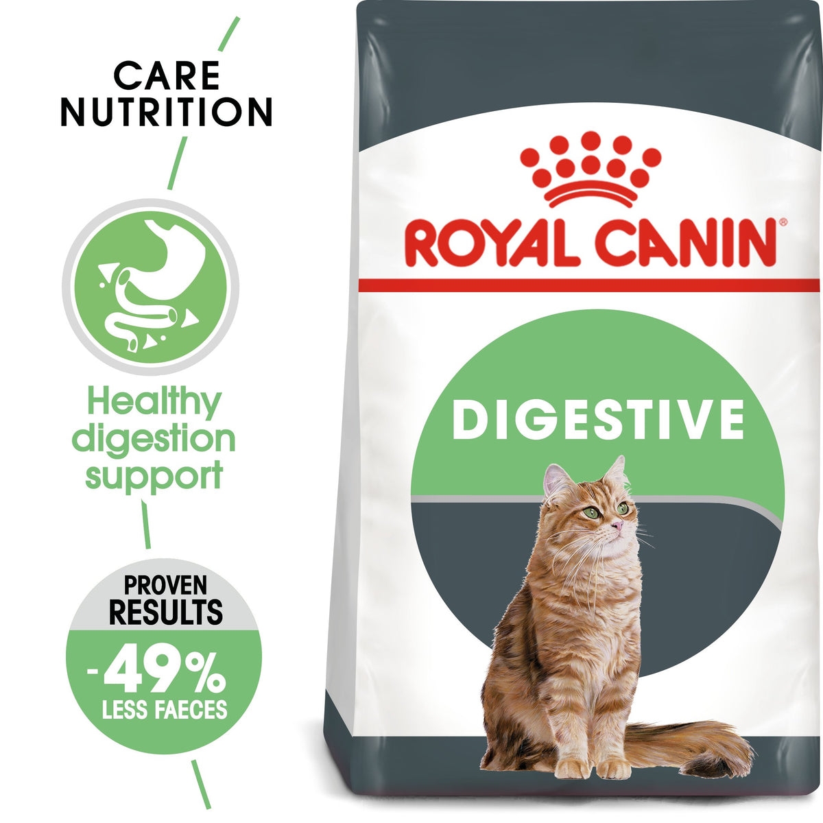 Royal Canin - Digestive Care (2 KG) Dry Food - Adult Cats - Helps Support Healthy Digestion