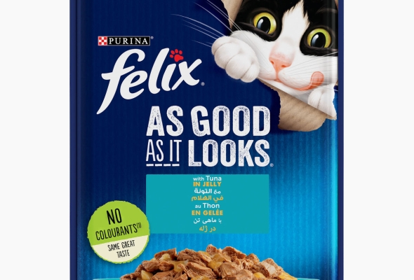 PURINA FELIX As Good as it Looks Tuna Wet Cat Food Pouch 85g