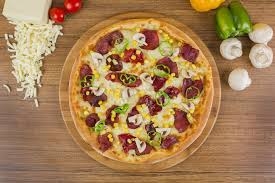 سلطة بيتزا بالبسطرمة 125جم