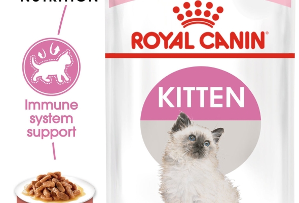 Royal Canin Kitten In Gravy (85gm\ Pouch) - wet food for kittens up to 12 months